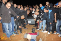 بالفيديو: جموع غفيرة تشارك في تشييع جثمان الشاب محمد علي خنفه بيافا